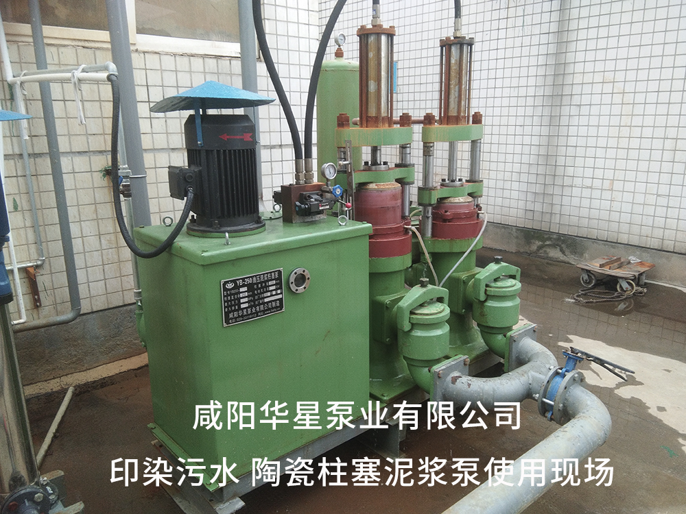 印染污水處理壓濾機專(zhuān)用泵