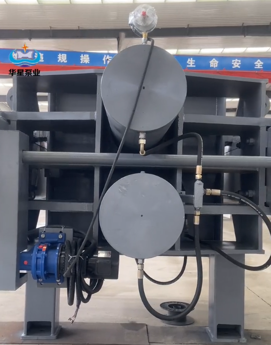500平方程控自動(dòng)拉板隔膜壓濾機