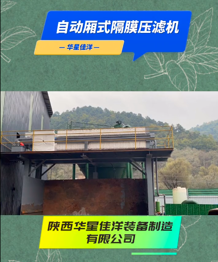 全自動(dòng)廂式隔膜壓濾機