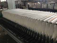 板框壓濾機壓榨時(shí)空板濾液管跑風(fēng)解決辦法